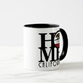 ZUHAUSE Chico California 11oz Tasse (VorderseiteRechts)