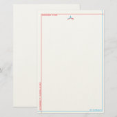 Zuhause Church Briefpapier (Vorne/Hinten)