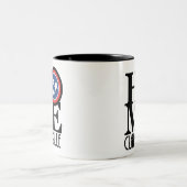 ZUHAUSE Clarksville Zweifarbige Tasse (Mittel)