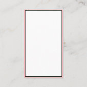 Zuhause Cleaner Cleaner Reinigungsdienste Einfach Visitenkarte (Rückseite)