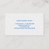 Zuhause Cleaners | Maid | Reinigungsmittel | Flies Visitenkarte (Rückseite)