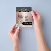 Zuhause Cleaning Housekeeping Service Rose Gold Flyer (Gruppe)