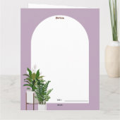 Zuhause Cleanup Organizer Karte (Rückseite)