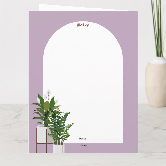 Zuhause Cleanup Organizer Karte (Rückseite)