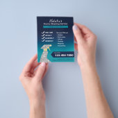 Zuhause Clearing House Behaltend Service Ocean Blu Flyer (Gruppe)