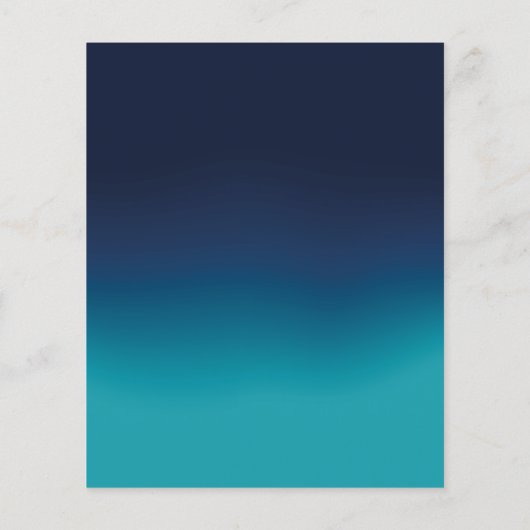 Zuhause Clearing House Behaltend Service Ocean Blu Flyer (Hinten)