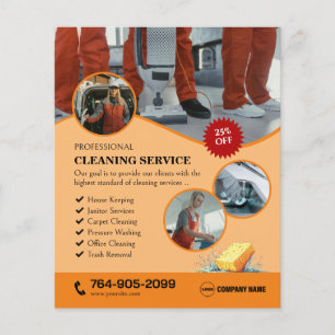 Zuhause Clearing Services Flyer