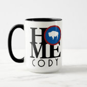 ZUHAUSE Cody Wyoming 15oz Tasse (Links)