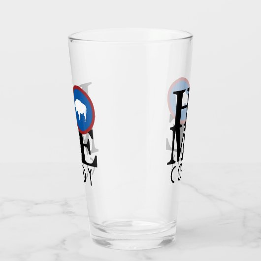 ZUHAUSE Cody Wyoming Glas (Rechts)