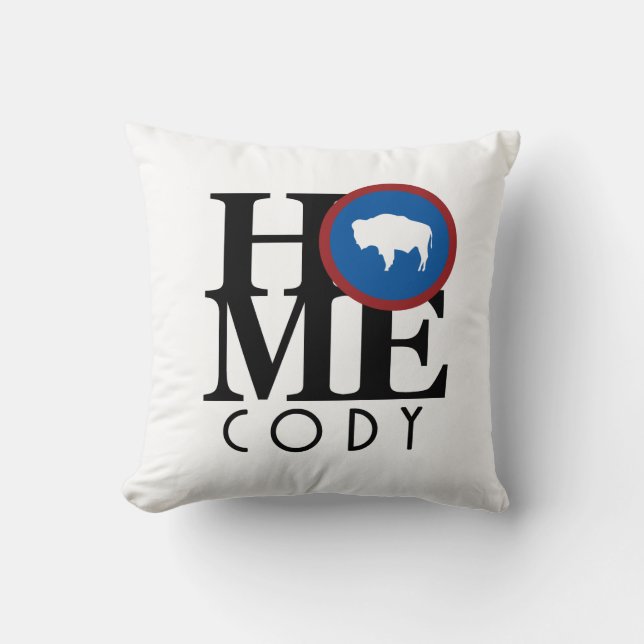 ZUHAUSE Cody Wyoming Kissen (Vorderseite)