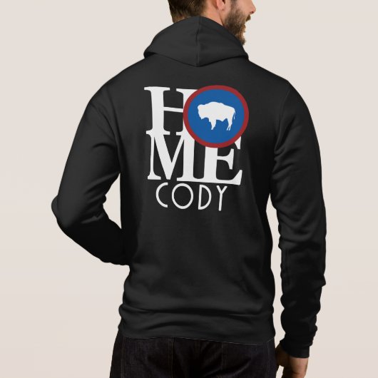 ZUHAUSE Cody Wyoming (Rückseite) Hoodie (Rückseite)