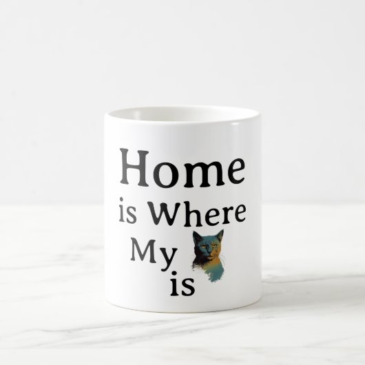 Zuhause Coffee Tasse (Mittel)