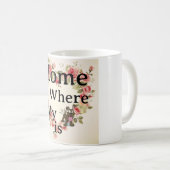 Zuhause Coffee Tasse (VorderseiteRechts)
