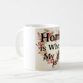 Zuhause Coffee Tasse (Vorderseite Links)