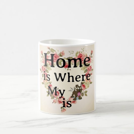 Zuhause Coffee Tasse (Mittel)