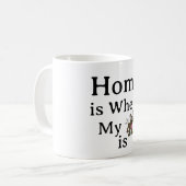 Zuhause Coffee Tasse (Vorderseite Links)