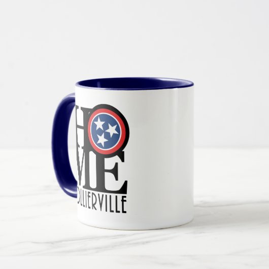 ZUHAUSE Collierville 11oz Tasse (Vorderseite Links)