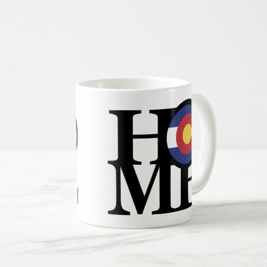 ZUHAUSE Colorado 11oz Kaffeetasse (VorderseiteRechts)