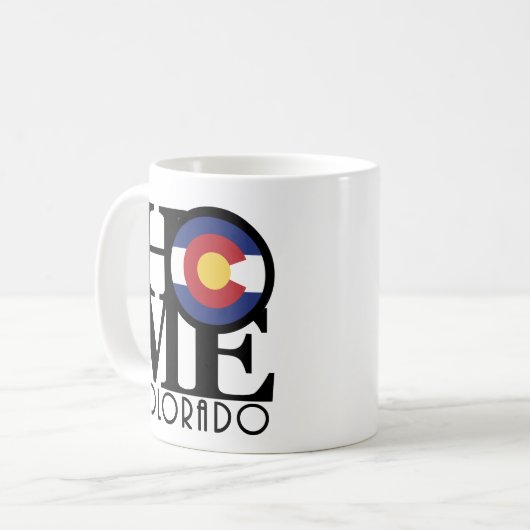 ZUHAUSE Colorado 11oz Kaffeetasse (Vorderseite Links)