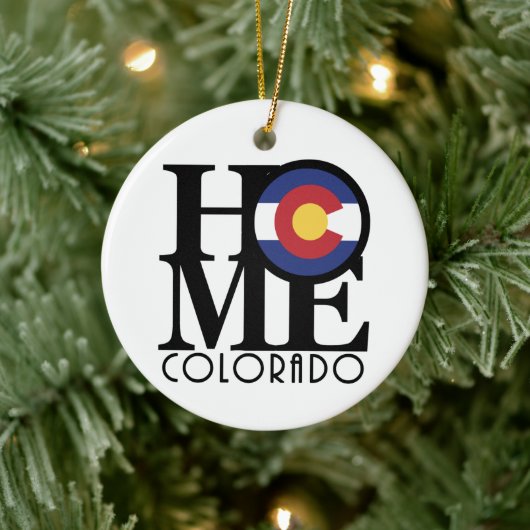ZUHAUSE Colorado Keramik Ornament (Baum)