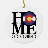 ZUHAUSE Colorado Keramik Ornament (Vorne)