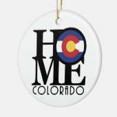 ZUHAUSE Colorado Keramik Ornament (Links)