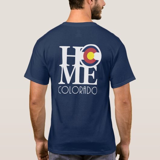 ZUHAUSE Colorado (Rückseite) T-Shirt (Rückseite)