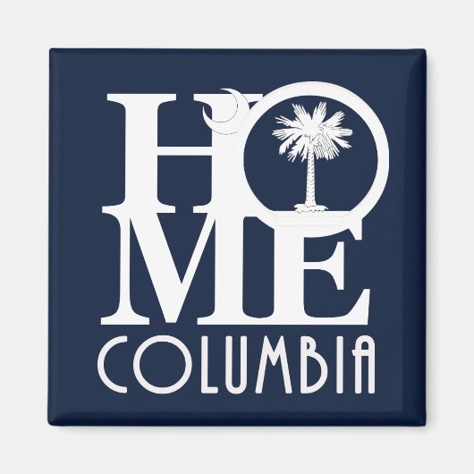 ZUHAUSE Columbia South Carolina Magnet (Vorne)