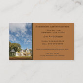 Zuhause Construction Business Card - Kupfer Visitenkarte (Vorderseite)