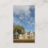 Zuhause Construction Business Card - Olivenöl Visitenkarte (Rückseite)