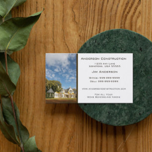Zuhause Construction Business Card Visitenkarte