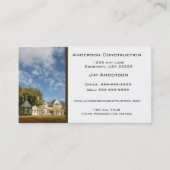 Zuhause Construction Business Card Visitenkarte (Vorderseite)