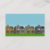 Zuhause Construction Business Card Visitenkarte (Rückseite)