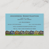 Zuhause Construction Business Card Visitenkarte (Vorderseite)