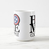 ZUHAUSE Cookeville Tennessee 15oz Kaffeetasse (Mittel)
