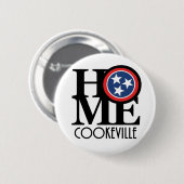 ZUHAUSE Cookeville Tennessee Button (Vorne & Hinten)