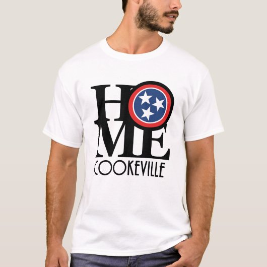 ZUHAUSE Cookeville Tennessee T-Shirt (Vorderseite)