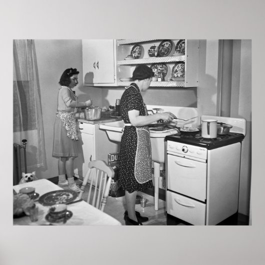 Zuhause Cooking: 1942 Poster (Vorne)