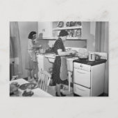 Zuhause Cooking: 1942 Postkarte (Vorderseite)