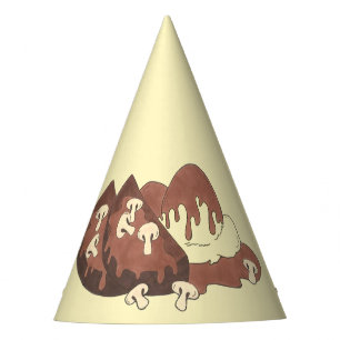 Zuhause Cooking Meatloaf Fleisch Kartoffeln Gravy  Partyhütchen