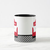 Zuhause Cooking Name Koch Diner Retro Cups Tasse (Zentrum)