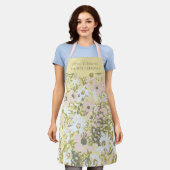 Zuhause Cooking Schürze Blush Butter Blumendesign (Getragen)