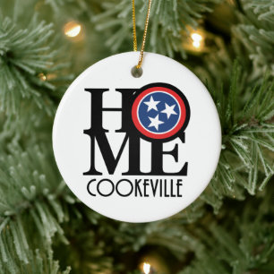 ZUHAUSE Cookvilla Tennessee Keramik Ornament