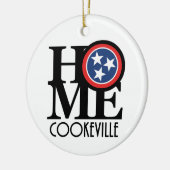 ZUHAUSE Cookvilla Tennessee Keramik Ornament (Links)
