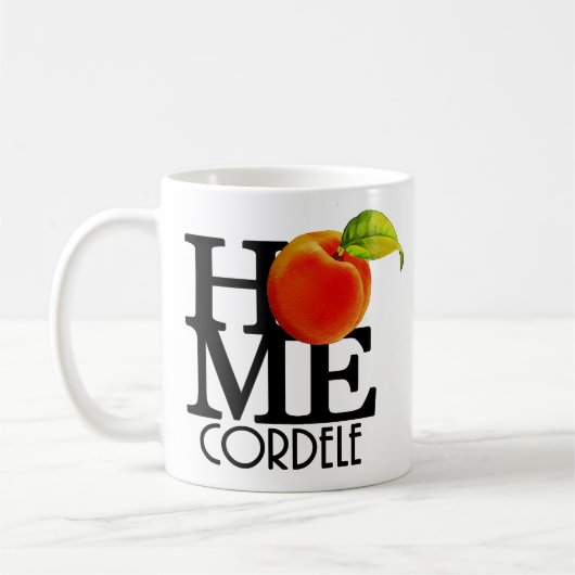 ZUHAUSE Cordele Georgia 11oz Kaffeetasse (Links)