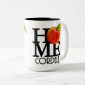 ZUHAUSE Cordele Georgia 15oz Zweifarbige Tasse (VorderseiteRechts)