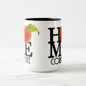 ZUHAUSE Cordele Georgia 15oz Zweifarbige Tasse (Mittel)