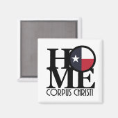 ZUHAUSE Corpus Christi Magnet (Vorderseite/Rückseite)