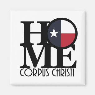ZUHAUSE Corpus Christi Magnet