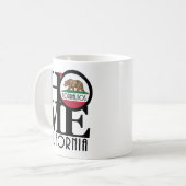 ZUHAUSE Corralitos California 11oz Kaffeetasse (Vorderseite Links)